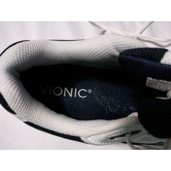 VIONIC: White/Navy Men's Walker 23MWalk, Men's Size 7 - Picture 6 of 7